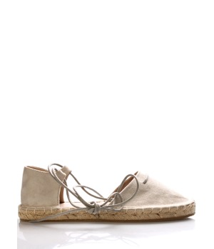 Šedé espadrilové sandály Monshoe Šedé espadrilové sandály Monshoe