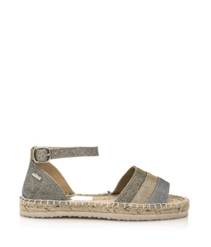 Třpytivé espadrilové sandálky MTNG Třpytivé espadrilové sandálky MTNG
