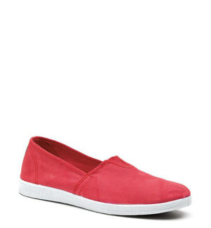 Červené slip on tenisky Natural World