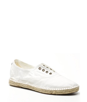 Bílé ekologické espadrilové tenisky Natural World Bílé ekologické espadrilové tenisky Natural World