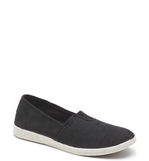 Černé slip on tenisky Natural World
