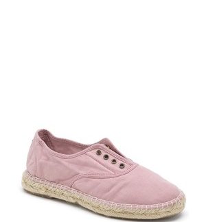 Růžové ekologické espadrilové tenisky Natural World