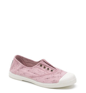 Růžové slip-on tenisky Natural World