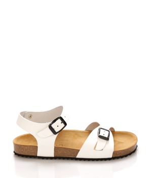 Bílé kožené zdravotní sandály EMMA Shoes Bílé kožené zdravotní sandály EMMA Shoes